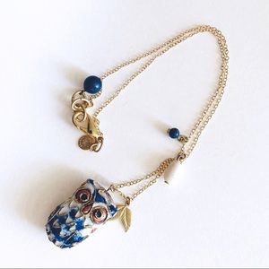 Anthro Owl necklace